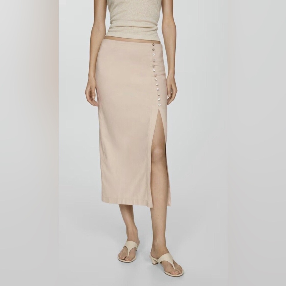 Mango Carla Linen Skirt
Size:4, Brand new with tags